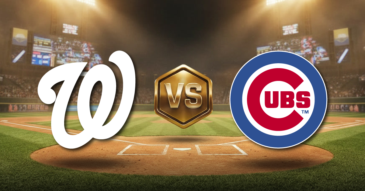 Nationals vs Cubs es uno de los choques más interesantes entre estos rivales de la Liga Nacional de la MLB de este jueves 13 de agosto