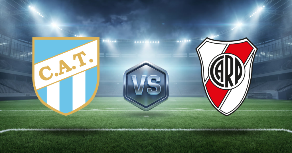 Atlético Tucumán vs River Plate juego local, mira las cuotas y pronósticos con estadísticas por Liga Profesional 2026, en MasterBets365.