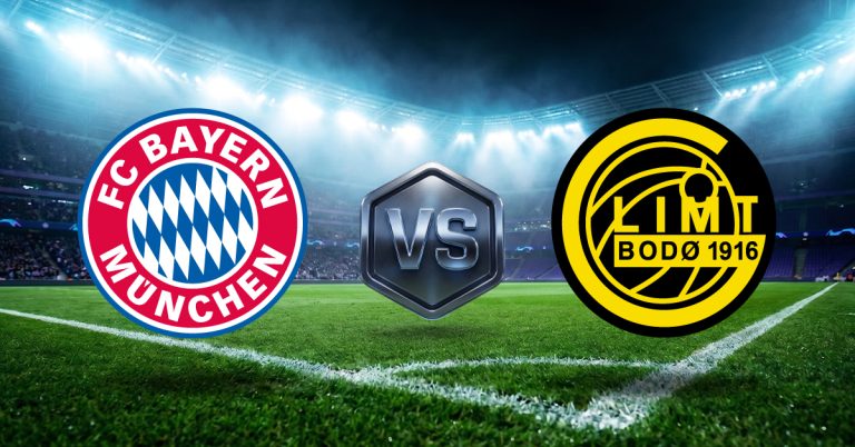 Bayern Múnich vs Bodo Glimt hoy. Revisa las estadísticas actualizadas de todos los encuentros de la Champions League en MasterBets365.
