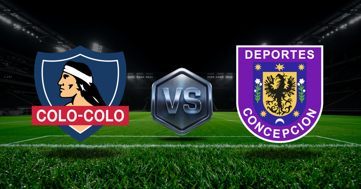 Colo Colo vs Deportes Concepción juego local, mira las cuotas y pronósticos con estadísticas por Liga Chilena 2026 en MasterBets365.