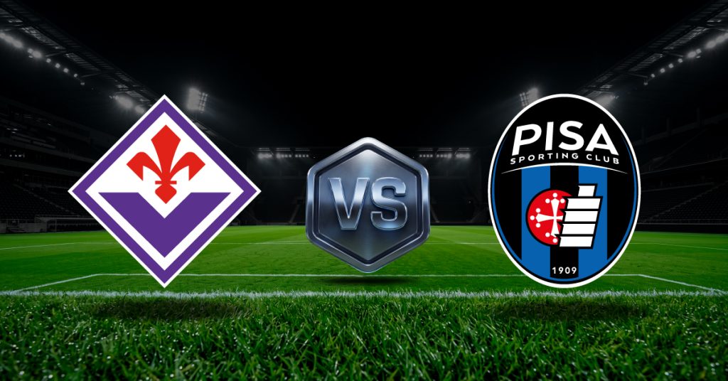 Fiorentina vs Pisa se enfrentan en el Stadio Artemio Franchi para disputar los dieciseisavos de final de la Copa Italia 2026-2027.