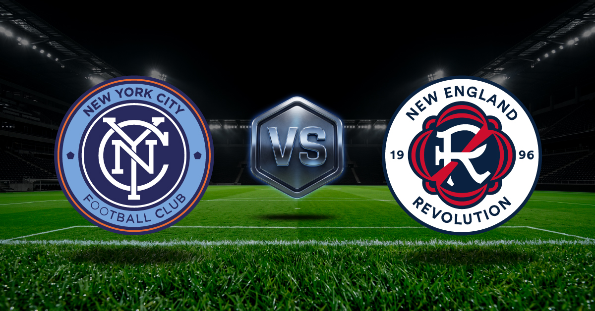 New York City vs New England Revolution, mira las cuotas y pronósticos con estadísticas por MLS 2026 en MasterBets365.