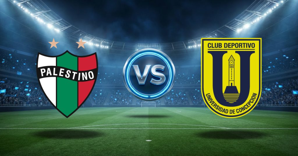 Este domingo 6 de septiembre, Palestino vs Universidad de Concepción se enfrentan en la jornada 22 de la Liga Chilena.