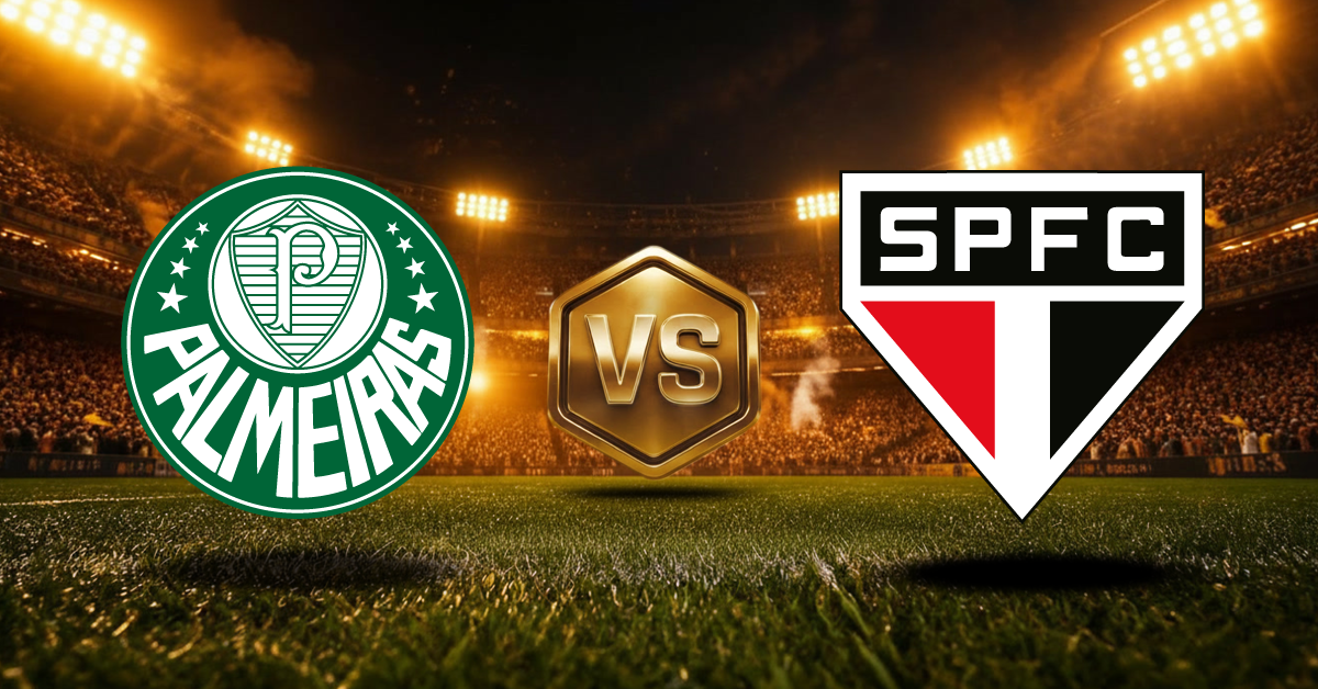 Palmeiras vs Sao Paulo, mira las cuotas y pronósticos con estadísticas por Brasileirao 2026 en MasterBets365.